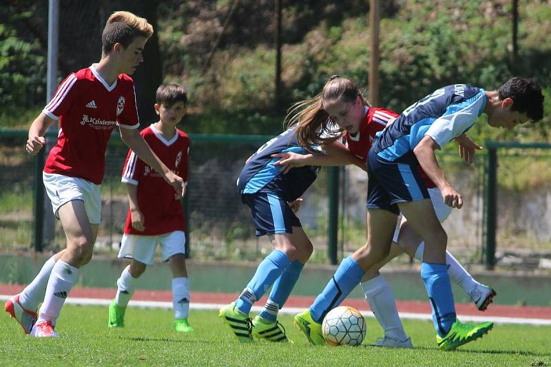 Česká liga žáků U13, neděle 11. června 2017: FK Čáslav - MFK Trutnov 13:1.