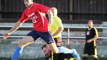 Fotbalová III. třída: TJ Sokol Červené Janovice - FK Záboří nad Labem 2:4 (1:1).