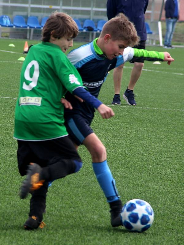 Česká fotbalová liga mladších žáků U12: FC Hlinsko - FK Čáslav 5:6.