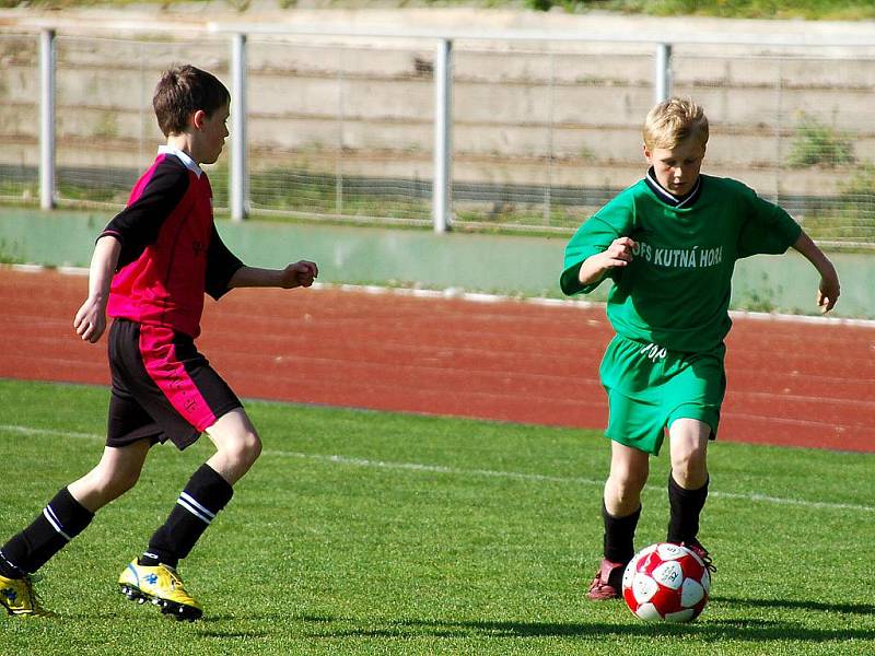 Krajské finále U-12 v Čáslavi, 28. dubna 2010.