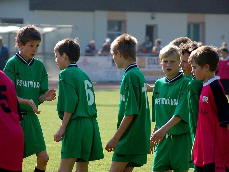 Krajské finále U-12 v Čáslavi, 28. dubna 2010.