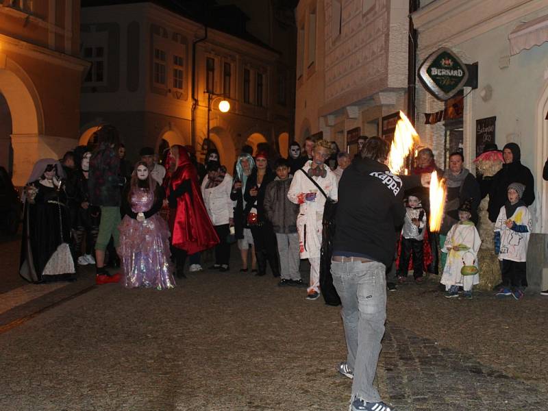 Halloweenský průvod v Kutné Hoře