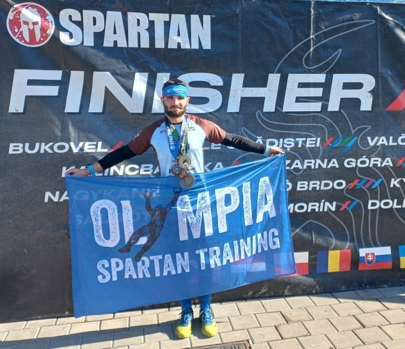 Tým Olympia Spartan Training Kutná Hora závodil na Dolní Moravě