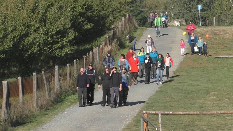 Z poznávacího turistického pochodu Okolo Bohdanče.