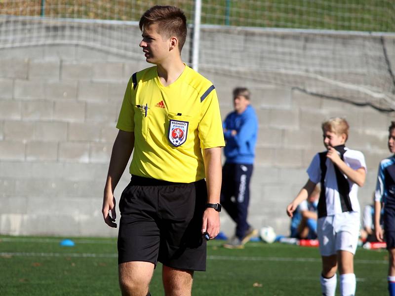 Česká fotbalová liga mladších žáků U13: FK Čáslav - SK Sparta Kolín 2:8 (0:1, 1:2, 1:5).