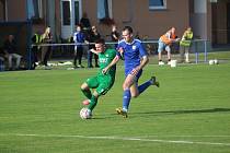 Z fotbalového utkání I.A třídy Vrdy - Polaban Nymburk (2:0)