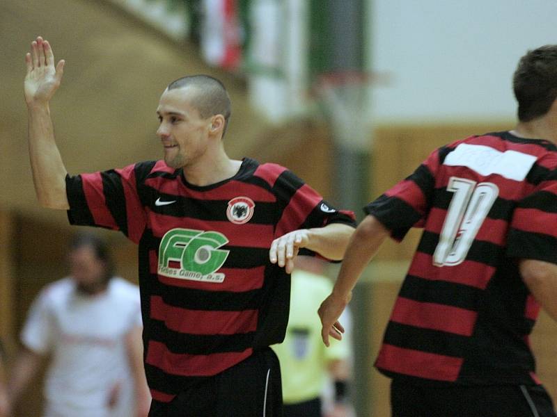 Z utkání futsalové ligy Zruč n. S. - Chrudim.