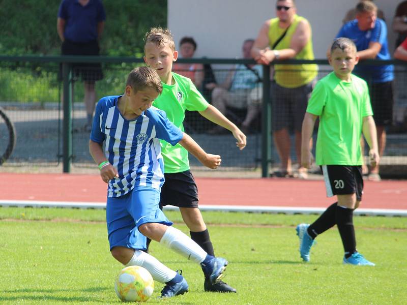 Fotbalový přípravný zápas mladších žáků U13: FK Čáslav - FK Admira Praha 13:2 (4:1, 3:1, 6:0).