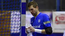 17. kolo Chance futsal ligy: Chrudim vs. Benago Zruč n. S. 3:3, 3. února 2017.