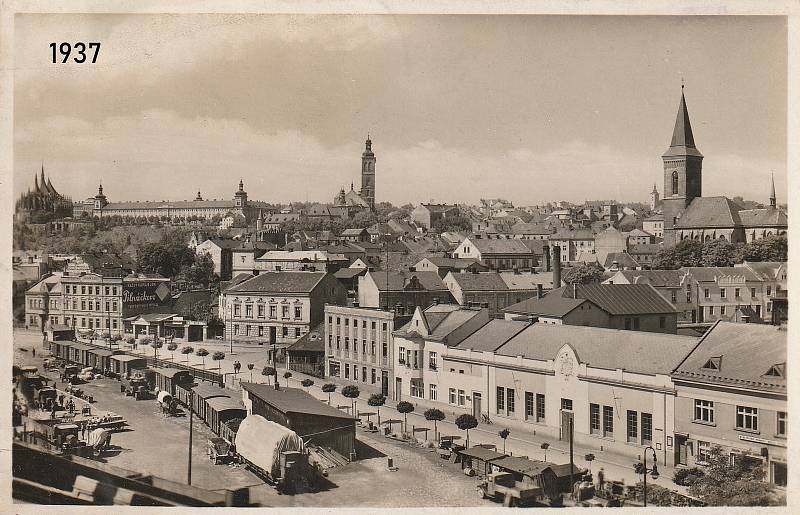 Kutná Hora na starých pohlednicích.