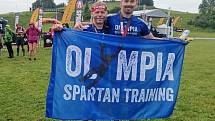 Olympia Spartan Training Kutná Hora v Liberci. Na snímku Vladimír Chwastek (vlevo) a Jakub Vencl.