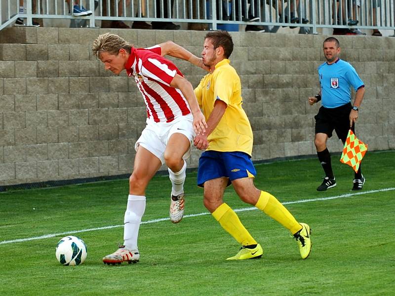 1. kolo Poháru české pošty: Kutná Hora - Chrudim 0:2, 19. července 2013.