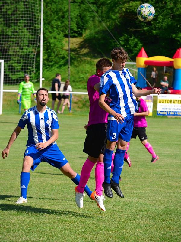 Finále středočeské Ligy mistrů OFS vyhrál v neděli 27. června 2021 domácí Sokol Kaňk 3:2 nad Slovanem Velvary B.