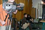 Studenti z kutnohorského gymnázia diskutovali v televizním pořadu Politické spektrum.