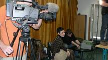 Studenti z kutnohorského gymnázia diskutovali v televizním pořadu Politické spektrum.