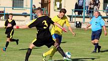 Fotbalová III. třída: TJ Sokol Vlkaneč - TJ Sokol Červené Janovice 9:0 (4:0).