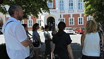 „Klub rodáků a přátel města Čáslavě“ zopakoval procházku s výkladem Horskou ulicí na Pražské předměstí. 