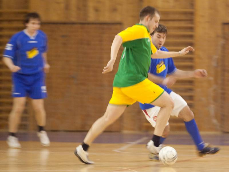 Z 15. hracího dne kutnohorské Futsal ligy Restaurace Na Valech.