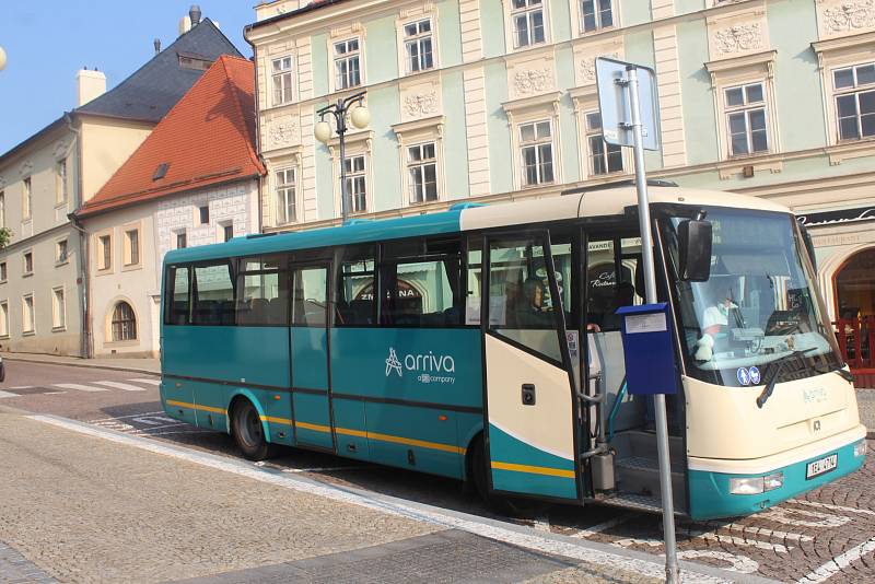 Do centra Kutné Hory zajel 11. června první autobus městské hromadné dopravy.