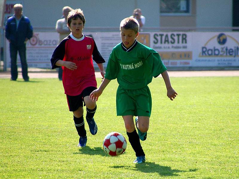 Krajské finále U-12 v Čáslavi, 28. dubna 2010.