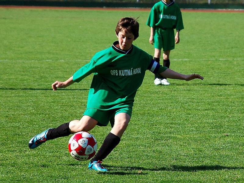 Krajské finále U-12 v Čáslavi, 28. dubna 2010.