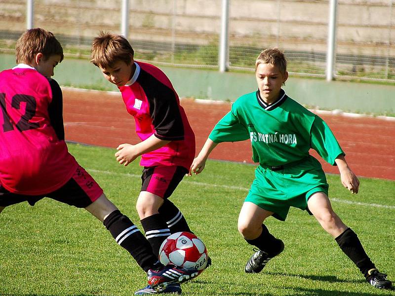 Krajské finále U-12 v Čáslavi, 28. dubna 2010.