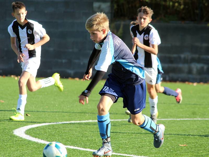 Česká fotbalová liga mladších žáků U13: FK Čáslav - SK Sparta Kolín 2:8 (0:1, 1:2, 1:5).