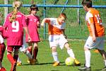 Fotbalový mistrovský turnaj mladších přípravek v Sázavě: FK Čáslav dívky - FK Kavalier Sázava 0:12.