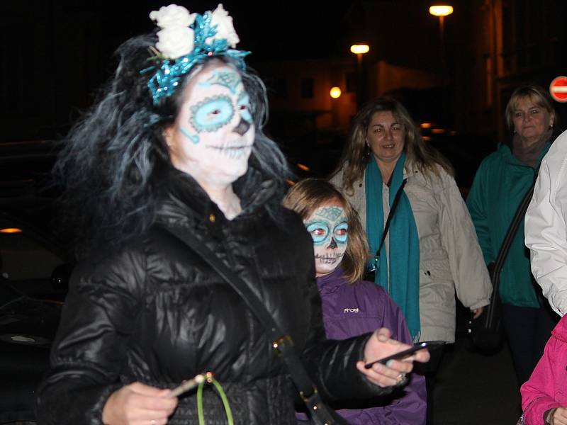 Halloweenský průvod v Kutné Hoře