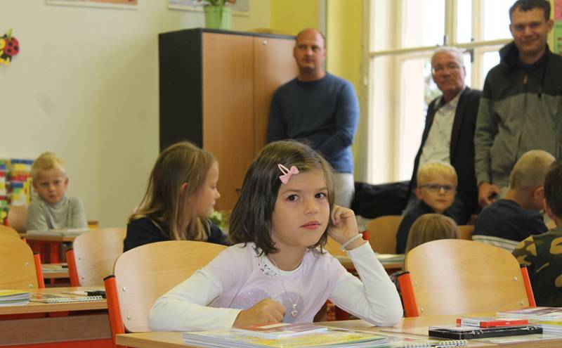 Ze zahájení školního roku 2020/2021 na Základní škole Žižkov v Kutné Hoře.