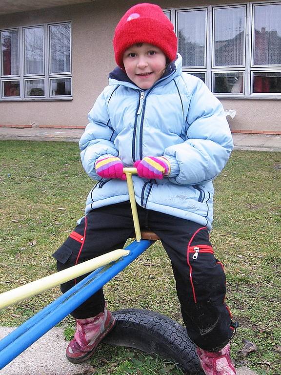 Děti v malešovské mateřské škole.