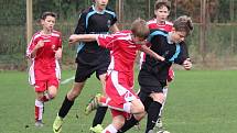 Fotbalová divize starších žáků U14: SK Polaban Nymburk - FK Čáslav 0:3 (0:1).