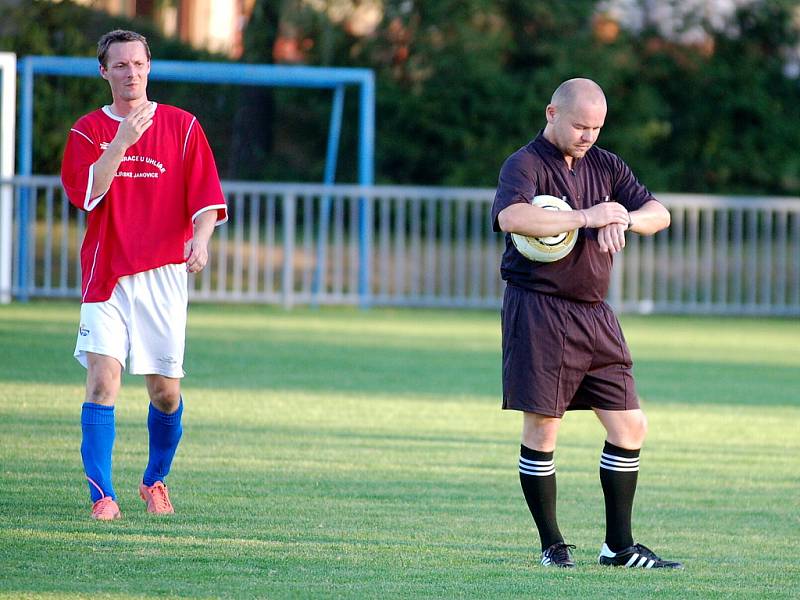 Pohár OFS: Uhlířské Janovice B - Sedlec, 18. září 2012.