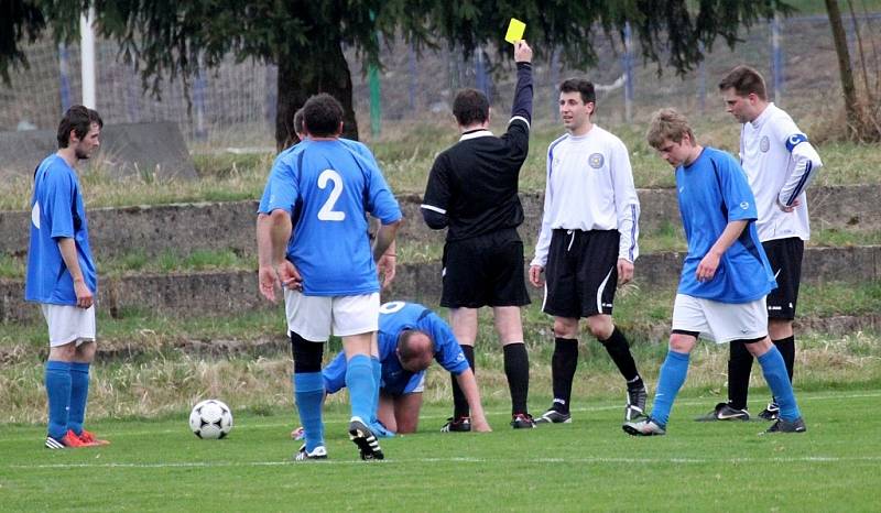 18. kolo IV. třídy, sk. B: Zruč n. S. B - Červené Janovice 2:0, 20. dubna 2013.