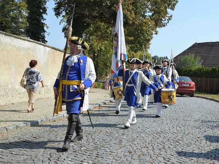 Historické slavnosti se konaly ve Zruči nad Sázavou.