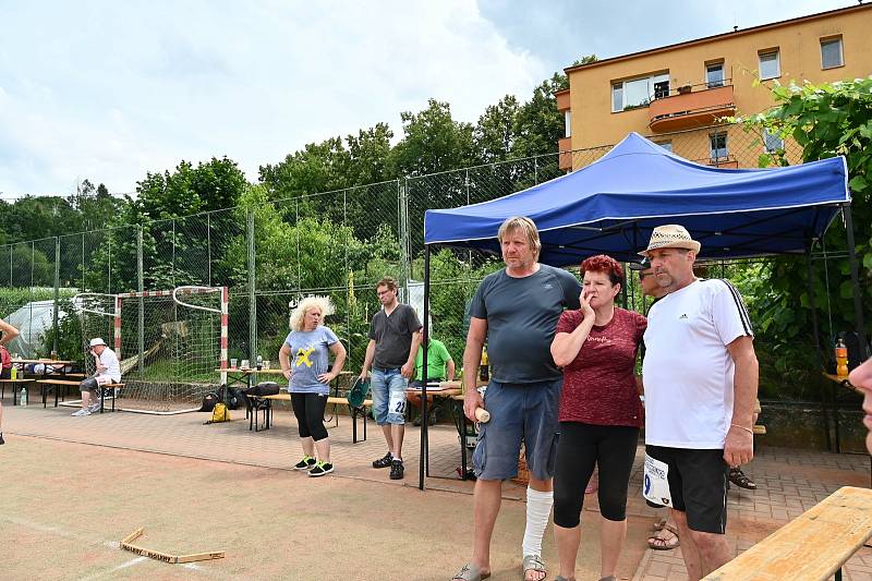 Příznivci hry mölkky soupeřili ve Zruči nad Sázavou.