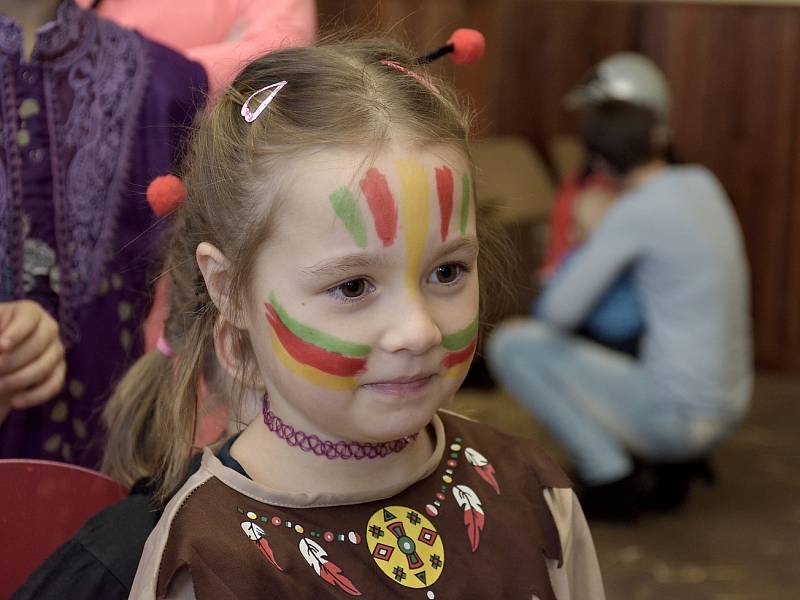 Dětský karneval v Čestíně.