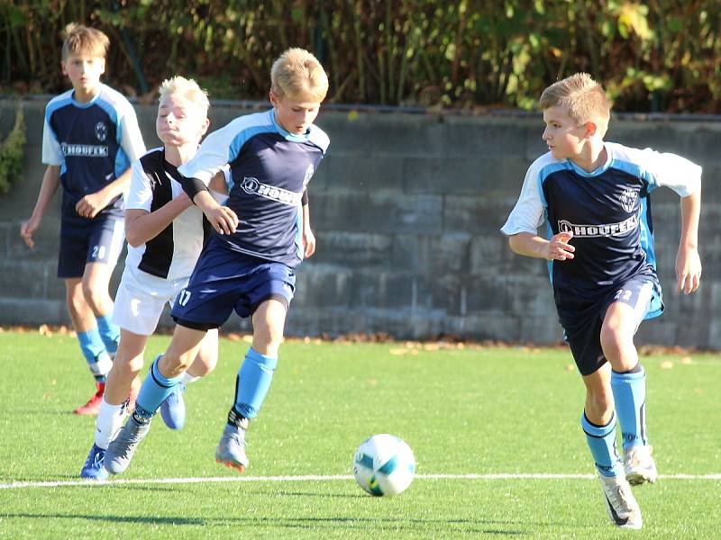 Česká fotbalová liga mladších žáků U13: FK Čáslav - SK Sparta Kolín 2:8 (0:1, 1:2, 1:5).