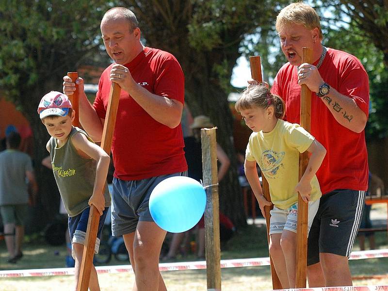 Dětský den ve Zbýšově. 3.7. 2010