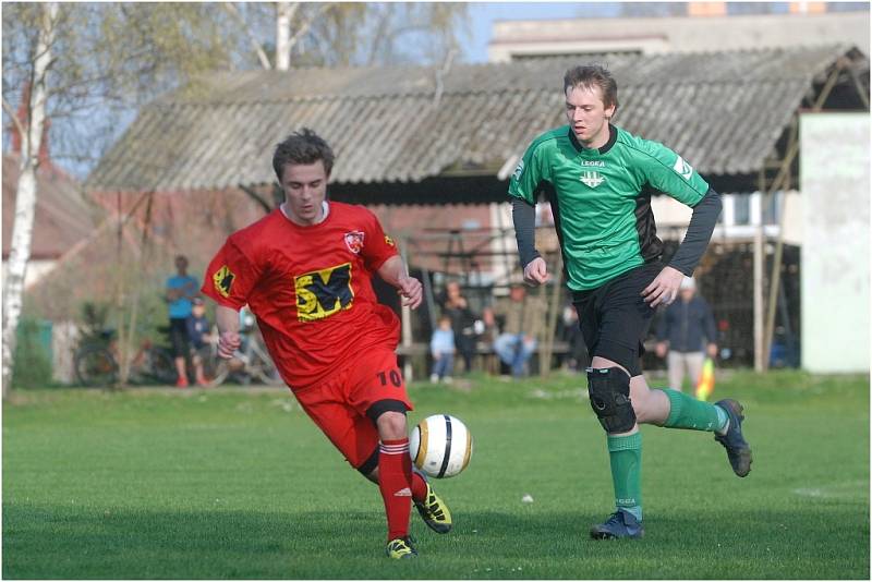 Okresní fotbal o víkendu 5. - 6. dubna 2014.