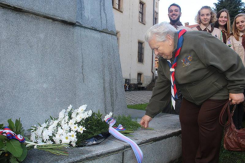 Připomněli si Den vzniku samostatného Československého státu.