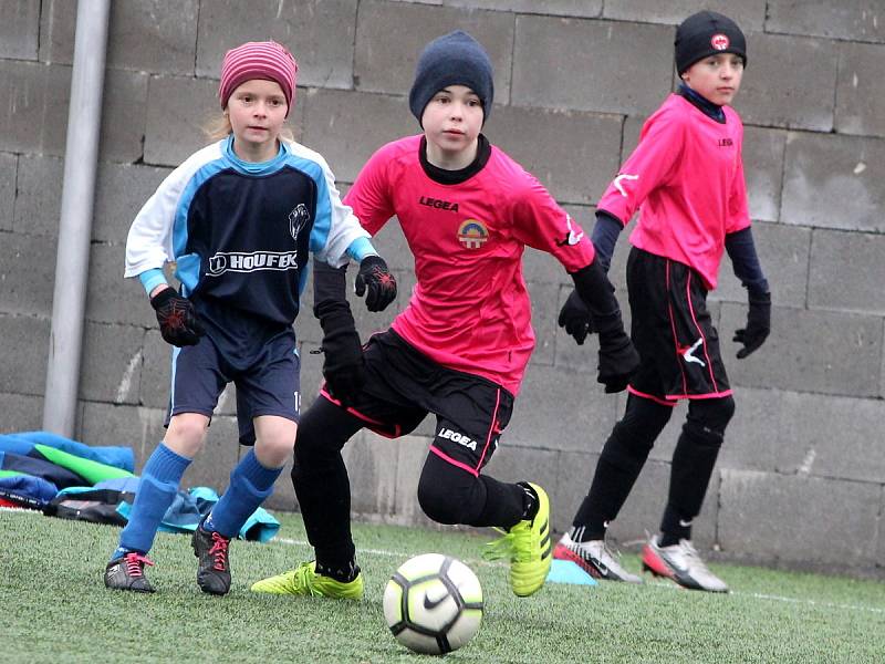 Fotbalový přípravný zápas, mladší žáci, kategorie U13: FK Čáslav - Sparta Kutná Hora 3:4 (0:1).