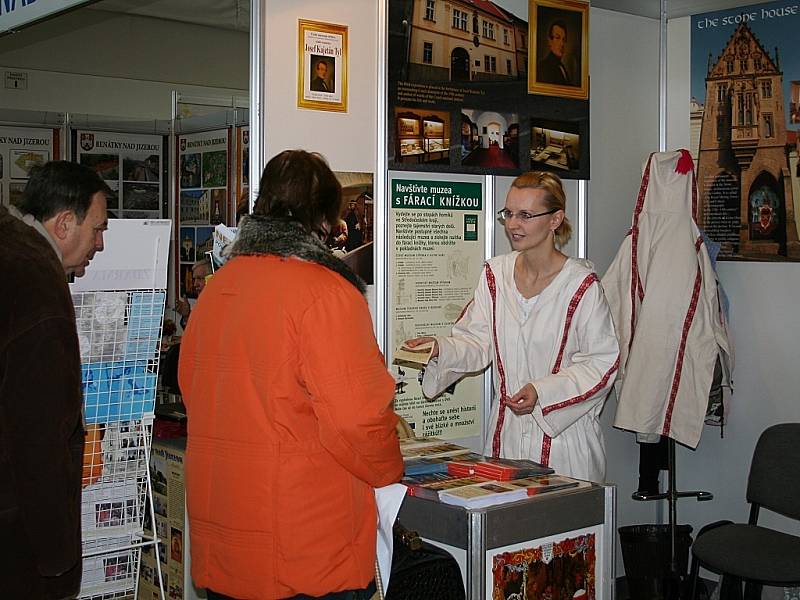 České muzeum stříbra Kutná Hora na veletrhu Regiony ČR 2009 v Lysé nad Labem.