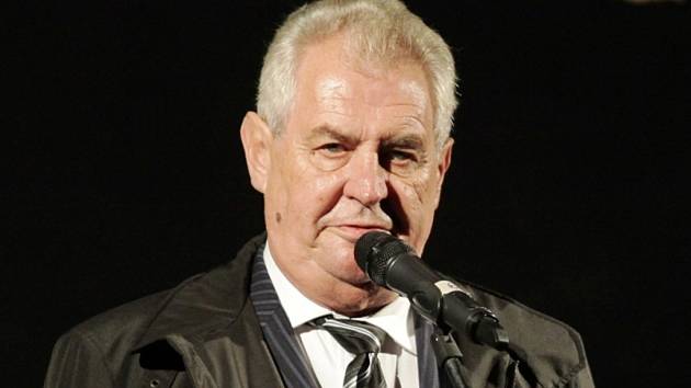 Prezident Miloš Zeman: ilustrační foto