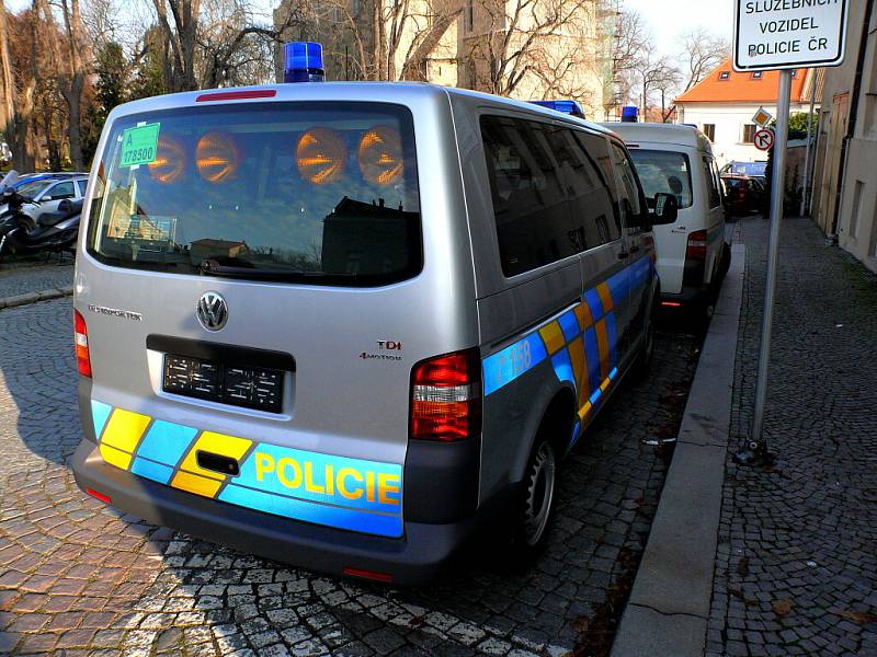 Nový vůz Volkswagen Transporter Policie ČR v Kutné Hoře