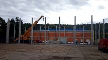Zahájení výstavby tréninkové sportovní haly Klimeška v Kutné Hoře.