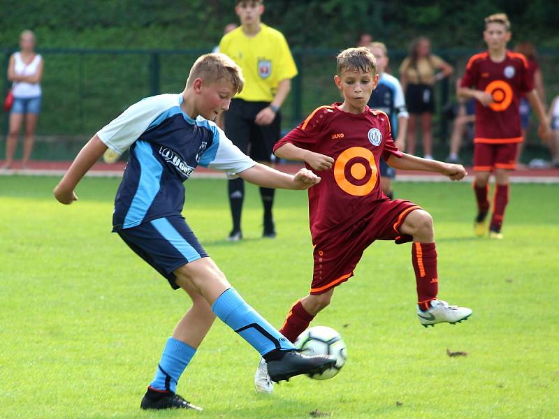 Česká fotbalová liga mladších žáků U13: FK Čáslav - FK Náchod 3:8 (1:4, 1:2, 1:2).