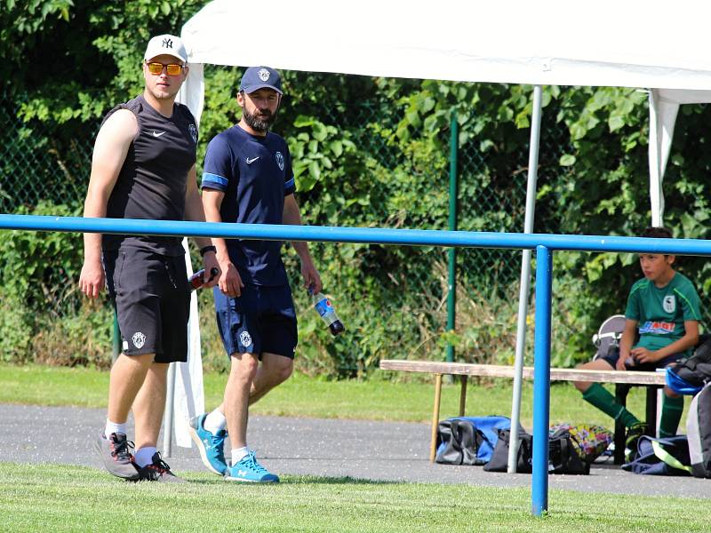 Z finálového turnaje Okresního fotbalového svazu Kutná Hora starších přípravek v Suchdole.