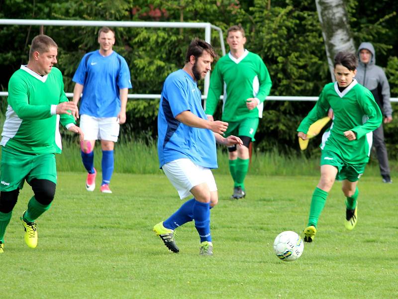 Fotbalová III. třída: TJ Sokol Červené Janovice - FC Bílé Podolí B 1:2 pk (0:0).