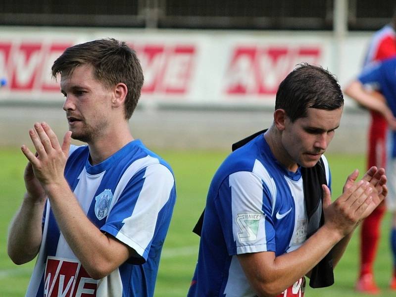 První kolo českého fotbalového poháru MOL Cupu: FK Čáslav - 1. FK Příbram 1:2 (0:2).